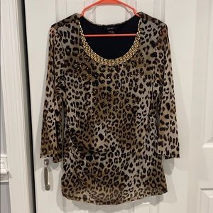 Cheetah Alfani shirt